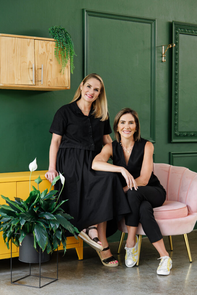 Casual team portraits in studio